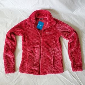 NWT Columbia Beech Forest Full Zip Fleece Jacket - Pink - XS